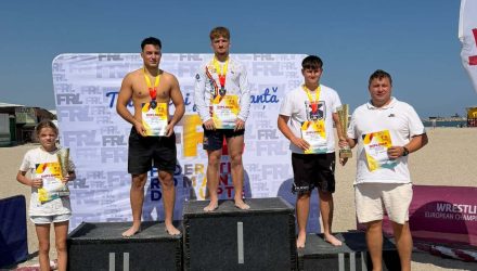 Aur, argint și bronz pentru CSM Constanța la Naționalele de lupte pe plajă
