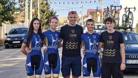 Brigitte și Alessandra Belu au câștigat medalii de argint în Cupa României de Șosea