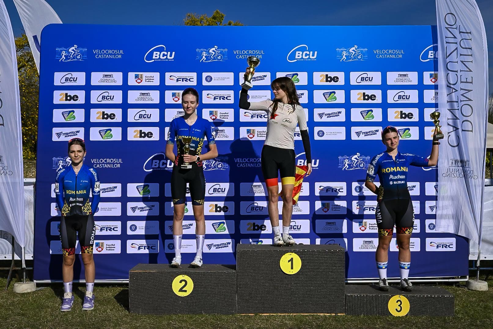 Brigitte Belu este vicecampioană balcanică la ciclocros! Sportiva de la CSM Constanța a obținut medalia de argint la categoria  U19