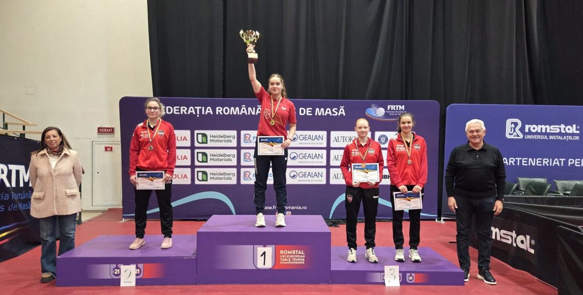 Elena Zaharia a câștigat trofeul Cupei României la tenis de masă, în competiția senioarelor
