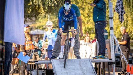 Ciclistul Dragoș Cioclin, pe podiumul național la contratimp în cățărare