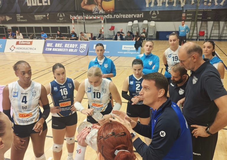 Voleibalistele noastre au câștigat în București, la debutul în Cupa României! CSM Constanța, 3-0 pe terenul lui CSM București