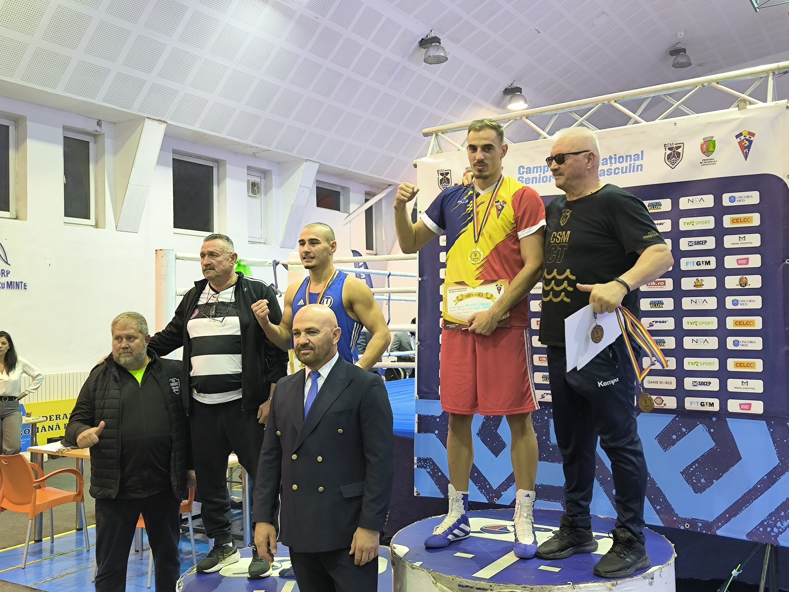 Aur și argint pentru pugiliștii de la CSM Constanța în finalele Campionatului Național