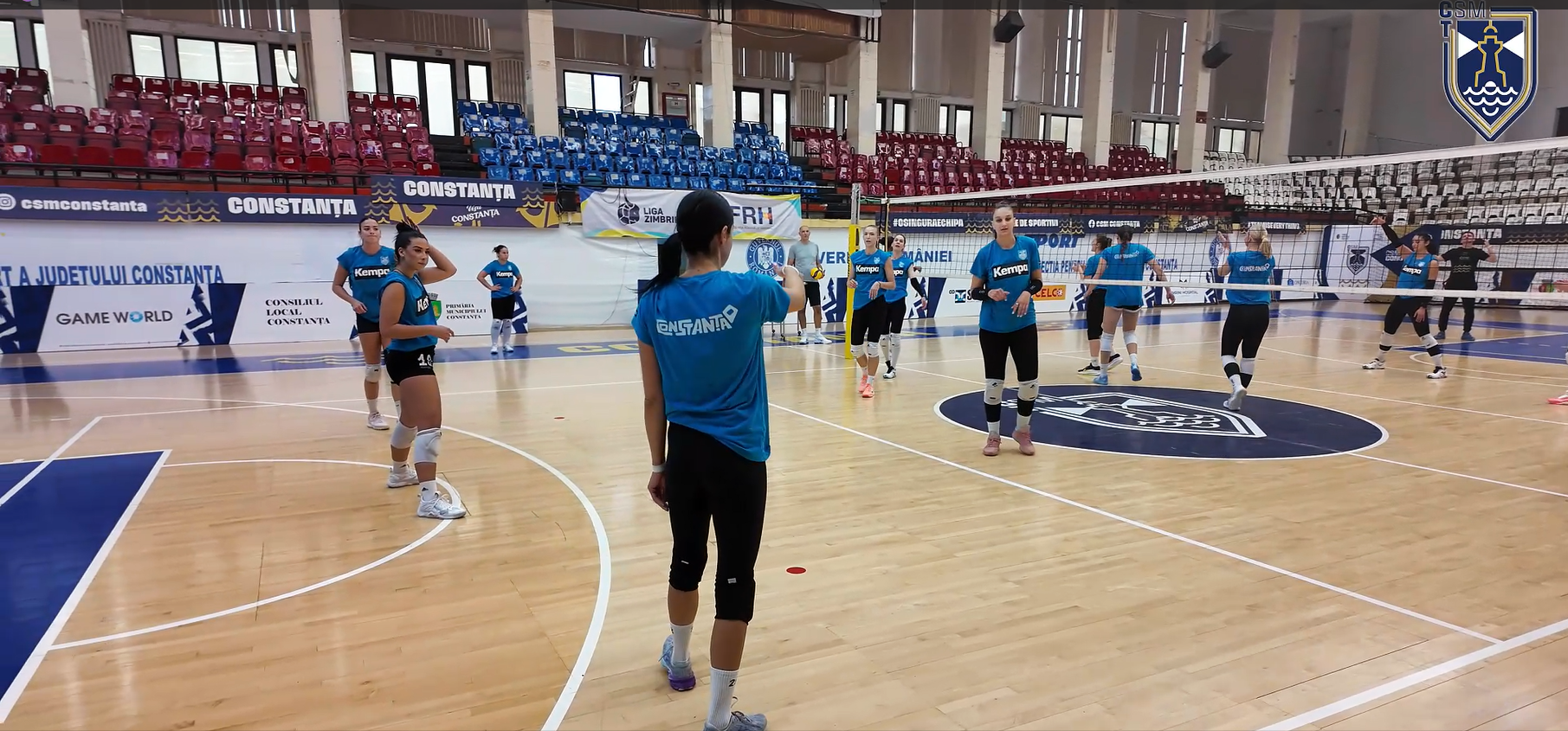 CSM Constanța vs. CSM Volei Alba Blaj, în debutul noului sezon al Diviziei A1! Florin Voinea: „Avem nevoie de suporteri, să ne ajute să obținem un rezultat pozitiv”
